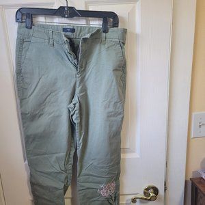GAP size 6 Pant - Green